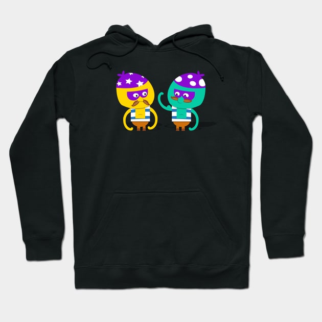 Pirate Pals.  Graphic Artwork Hoodie by ColinKinnis